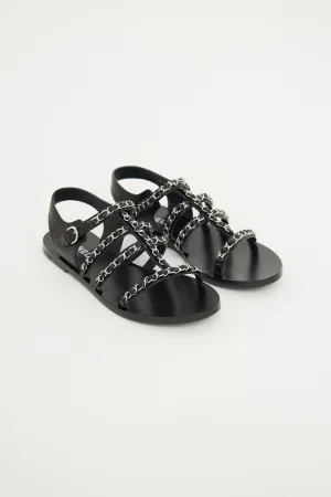2023 Black Gladiator Sandal