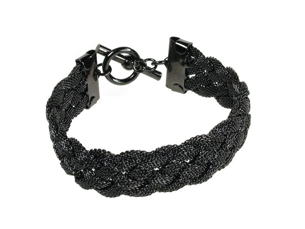 4-Strand Braided Mesh Bracelet