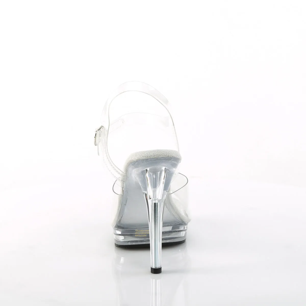 5 Inch Heel GLORY-508 Clear