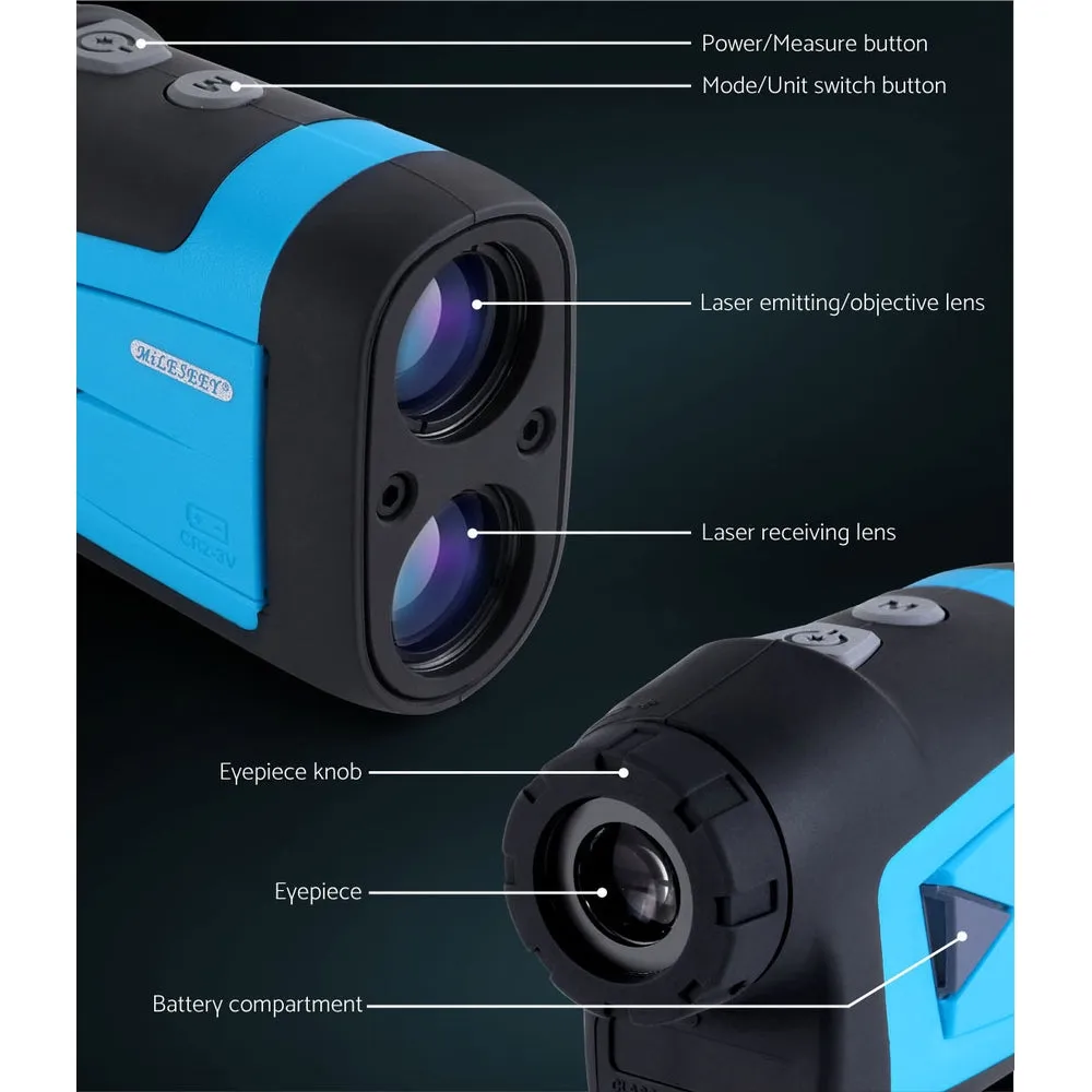 6X Golf Laser Rangefinder 600M, Slope Compensation, Hunting