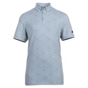 adidas Golf Go-To Mini-Crest Print Shirt