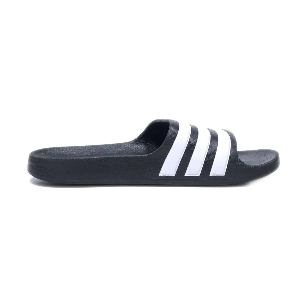Adidas Sliders Rubber Black Colour For Women