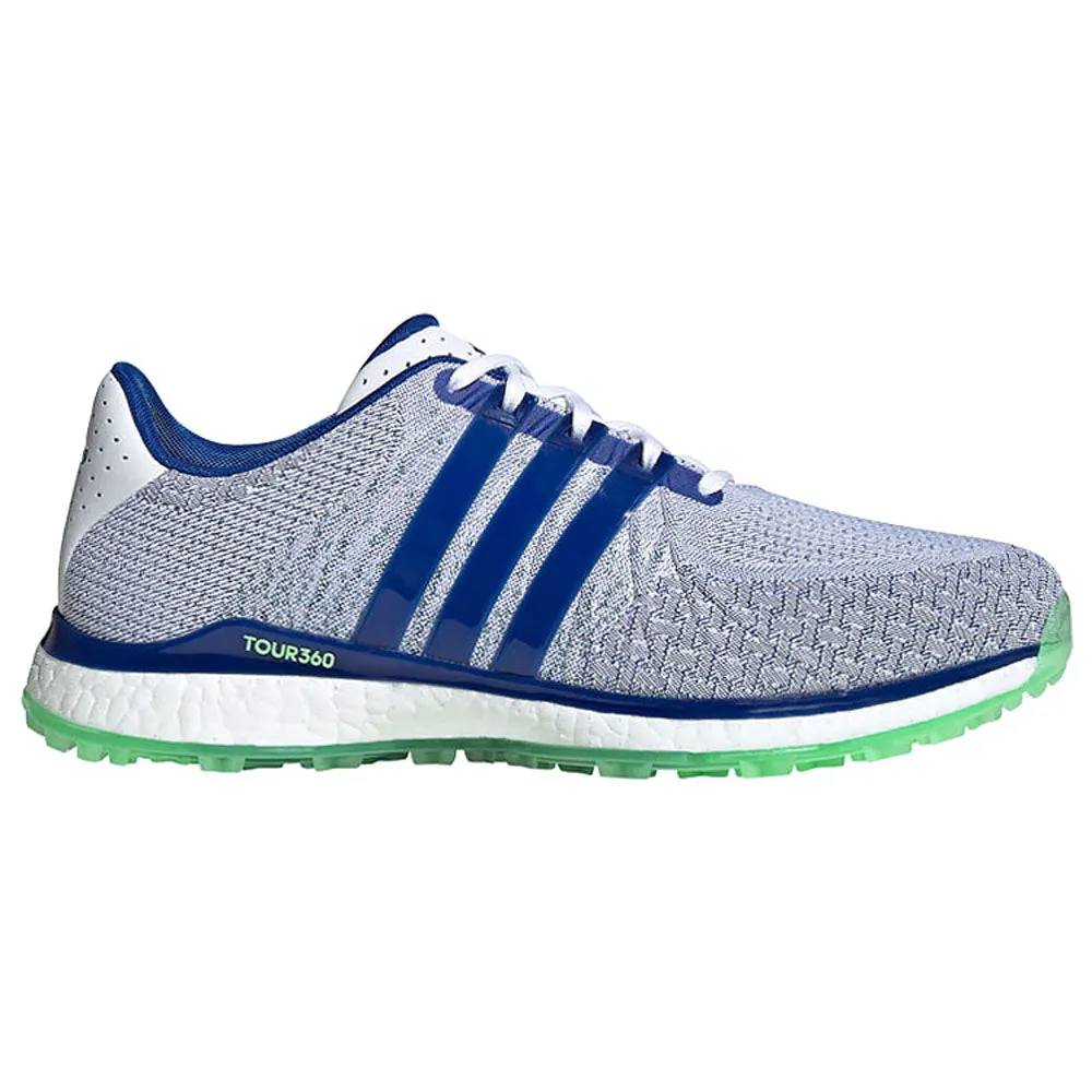 adidas Tour360 XT SL Textile Spikeless Shoes - White/Team Royal/Glory Mint
