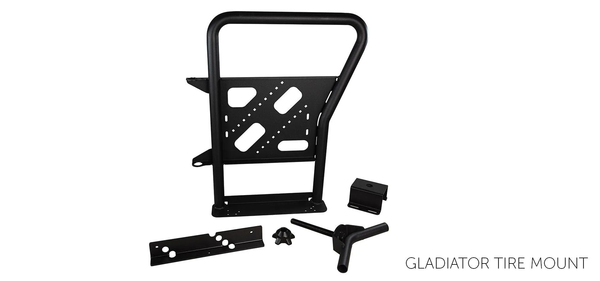 AEV VERTICAL TIRE MOUNT FOR GLADIATOR, HD RAM AND COLORADO