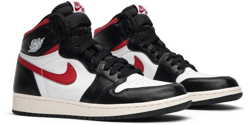 Air Jordan 1 Retro High Black Gym Red (GS) (Size UK4.5/US5Y)