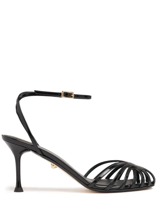 Alevì   75mm Ally patent leather sandals 