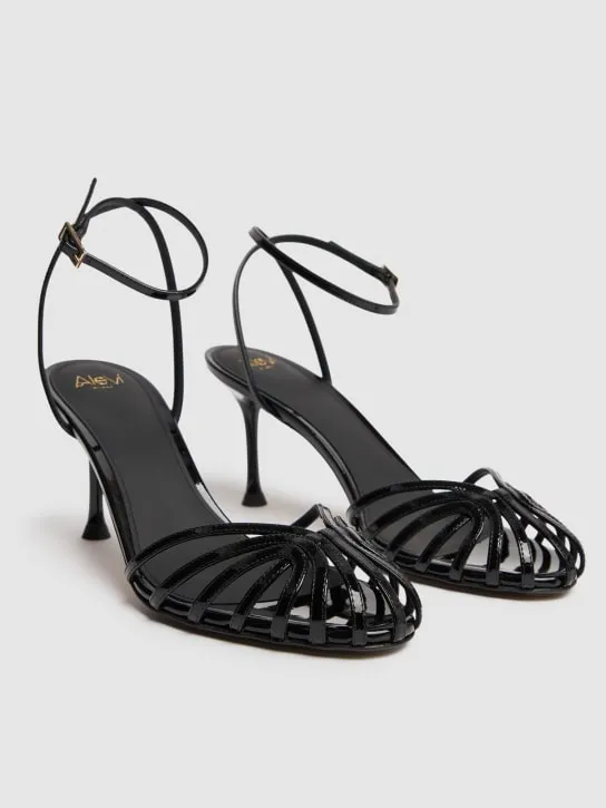 Alevì   75mm Ally patent leather sandals 