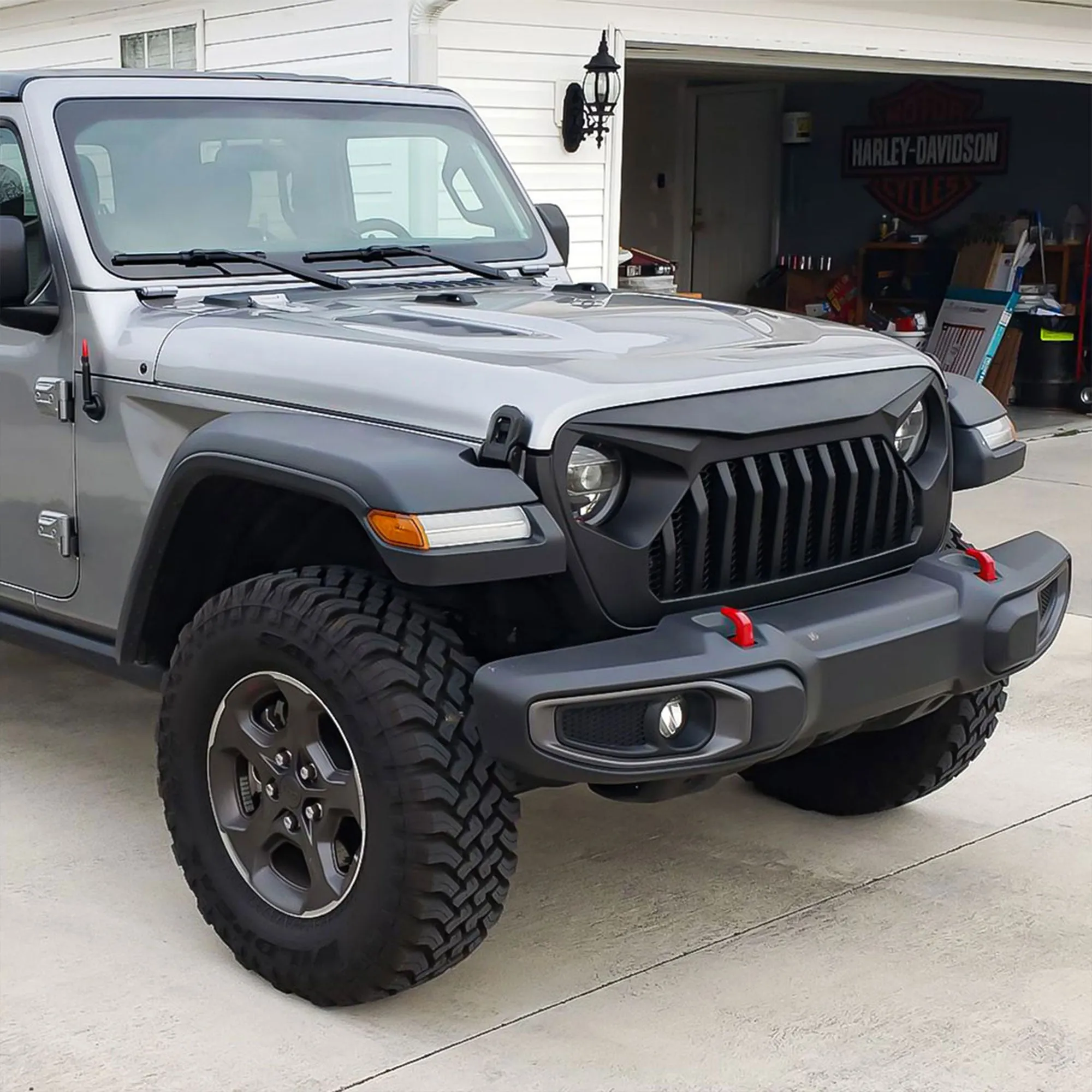 AMERICAN MODIFIED Vader Grille for 2018  Jeep Wrangler JL & 2020  Gladiator JT
