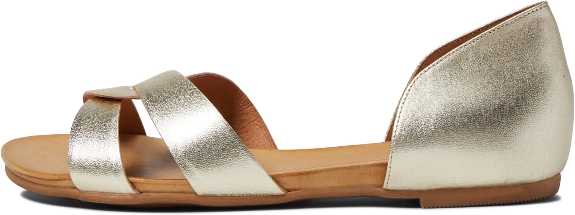 Amory Miz Mooz Flat Sandals, Gold