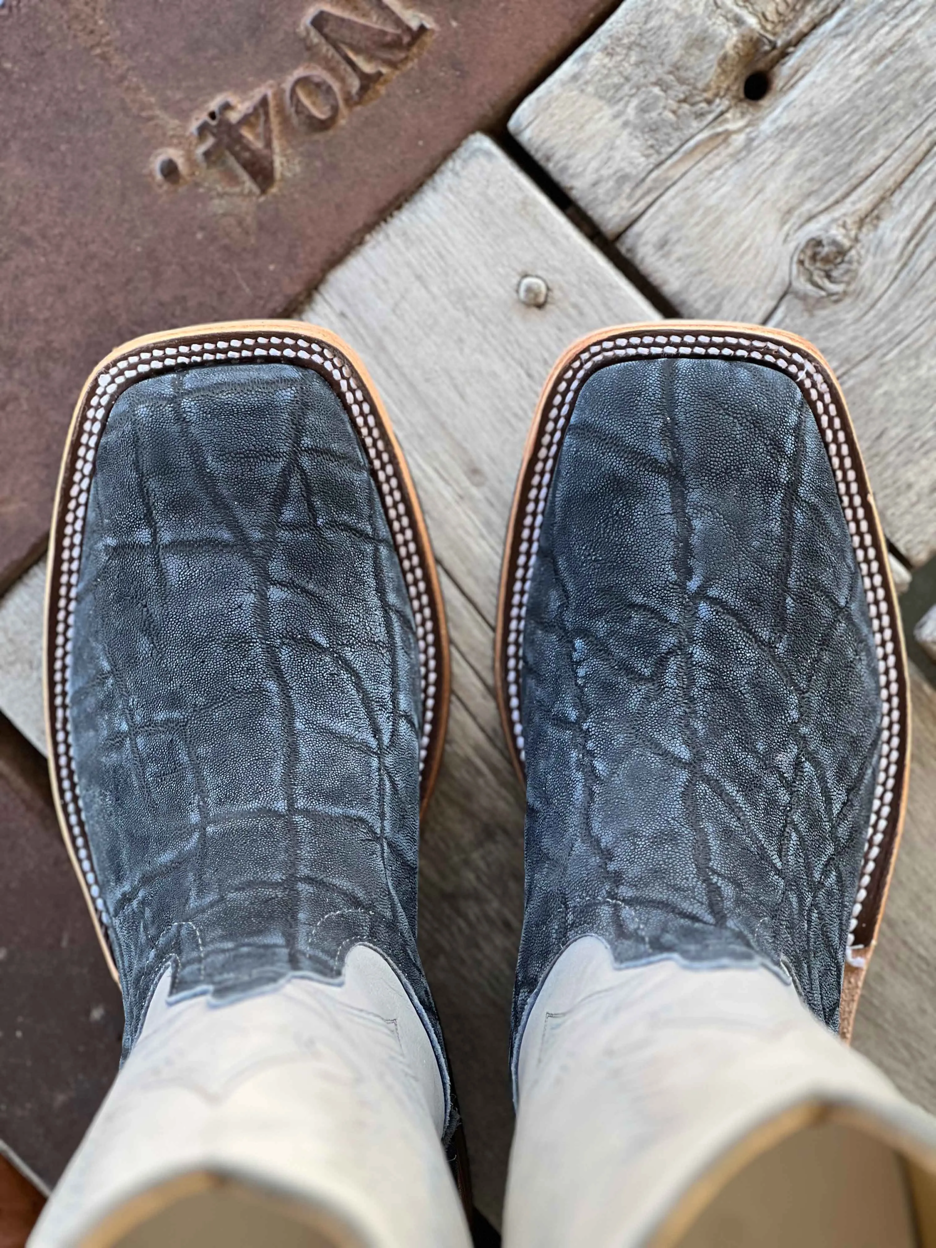 Anderson Bean | Blue Safari Elephant Boot