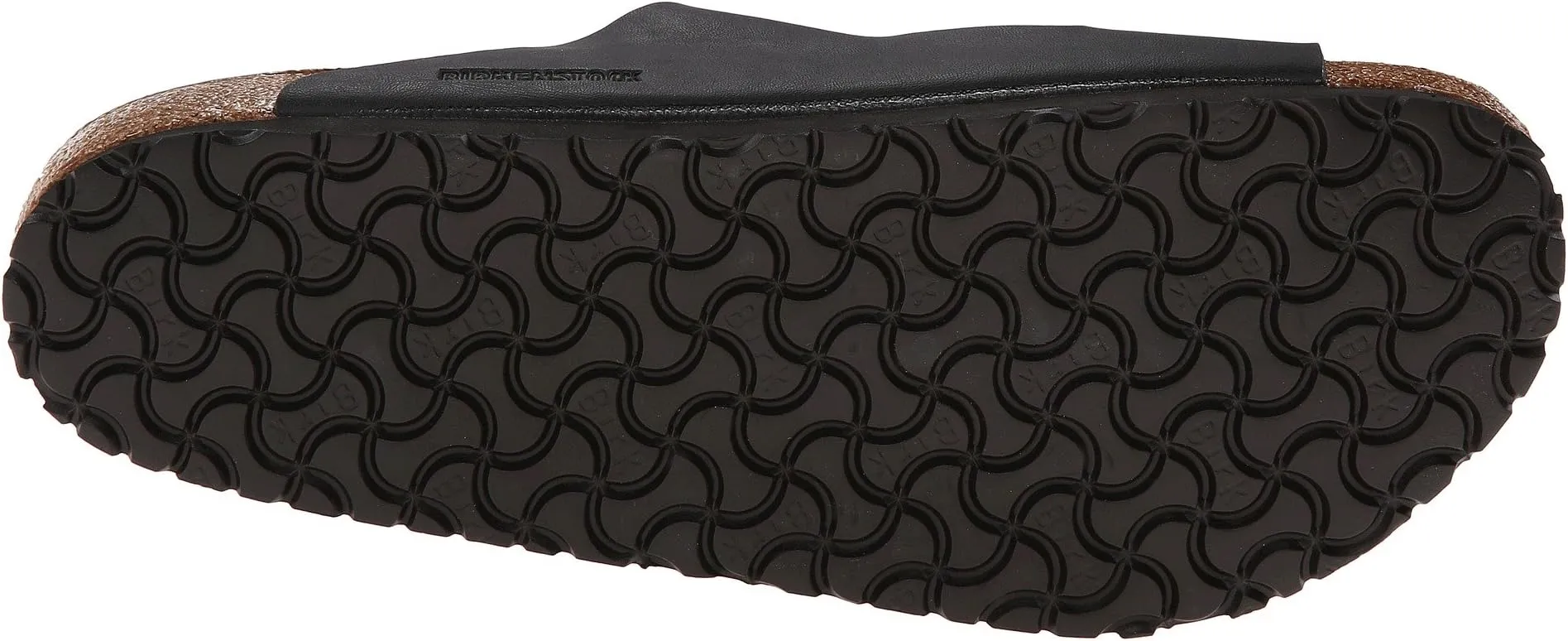 Arizona Soft Footbed Flat Sandals - Birko-Flor (Unisex) Birkenstock, Black Birko-Flor
