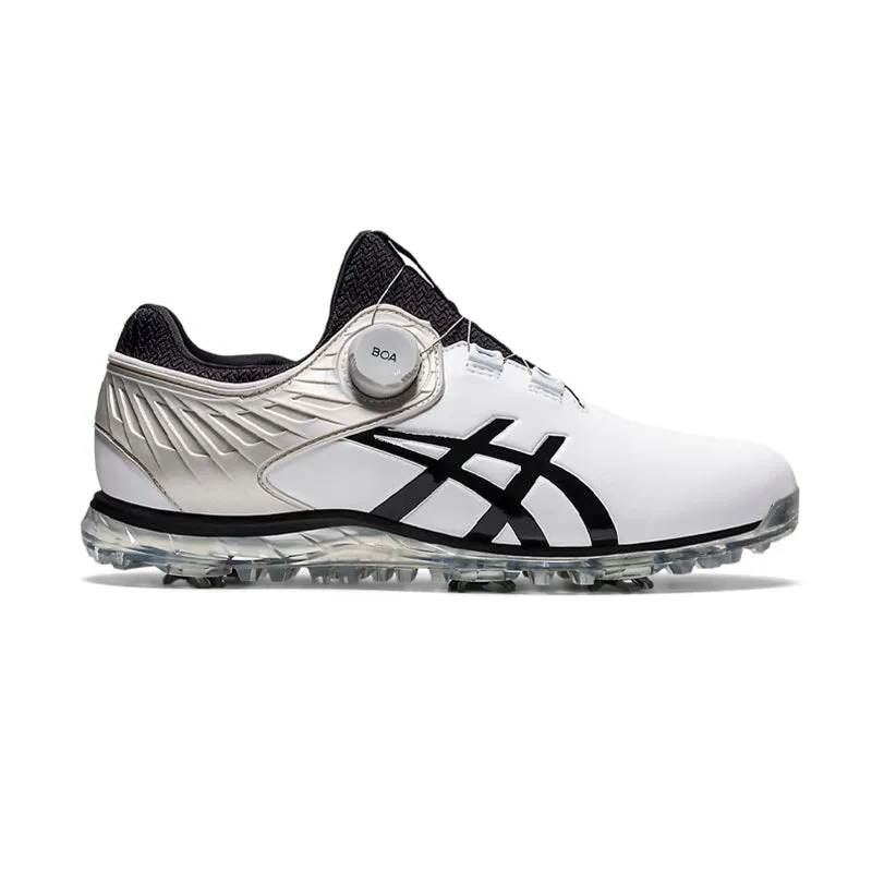 ASICS Gel Ace Pro 5 BOA Men's Spiked Shoes (White/Black)