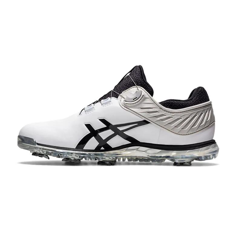 ASICS Gel Ace Pro 5 BOA Men's Spiked Shoes (White/Black)