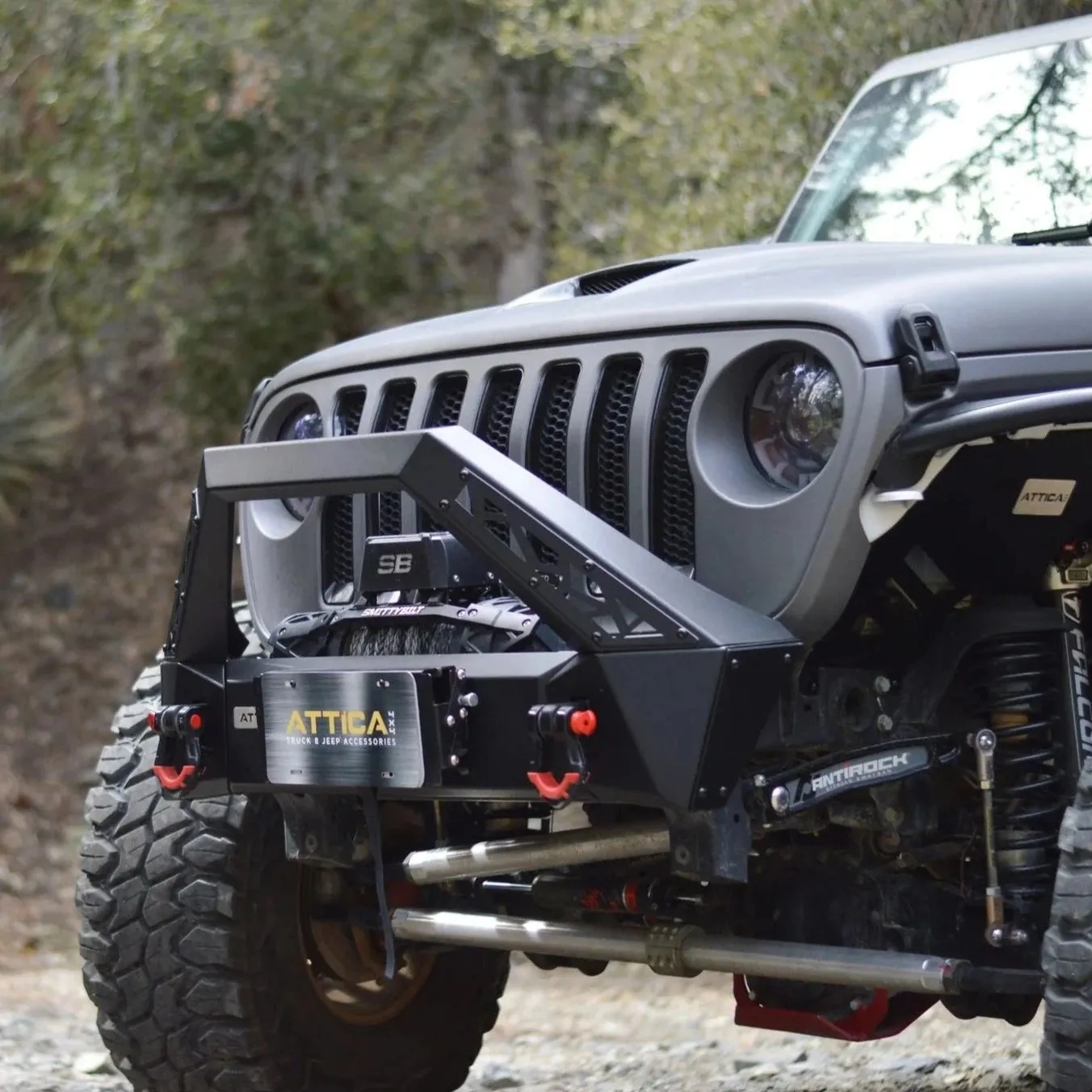 Attica 4x4 Terra Series Front Bumper for Jeep Gladiator JT (2020-2024)