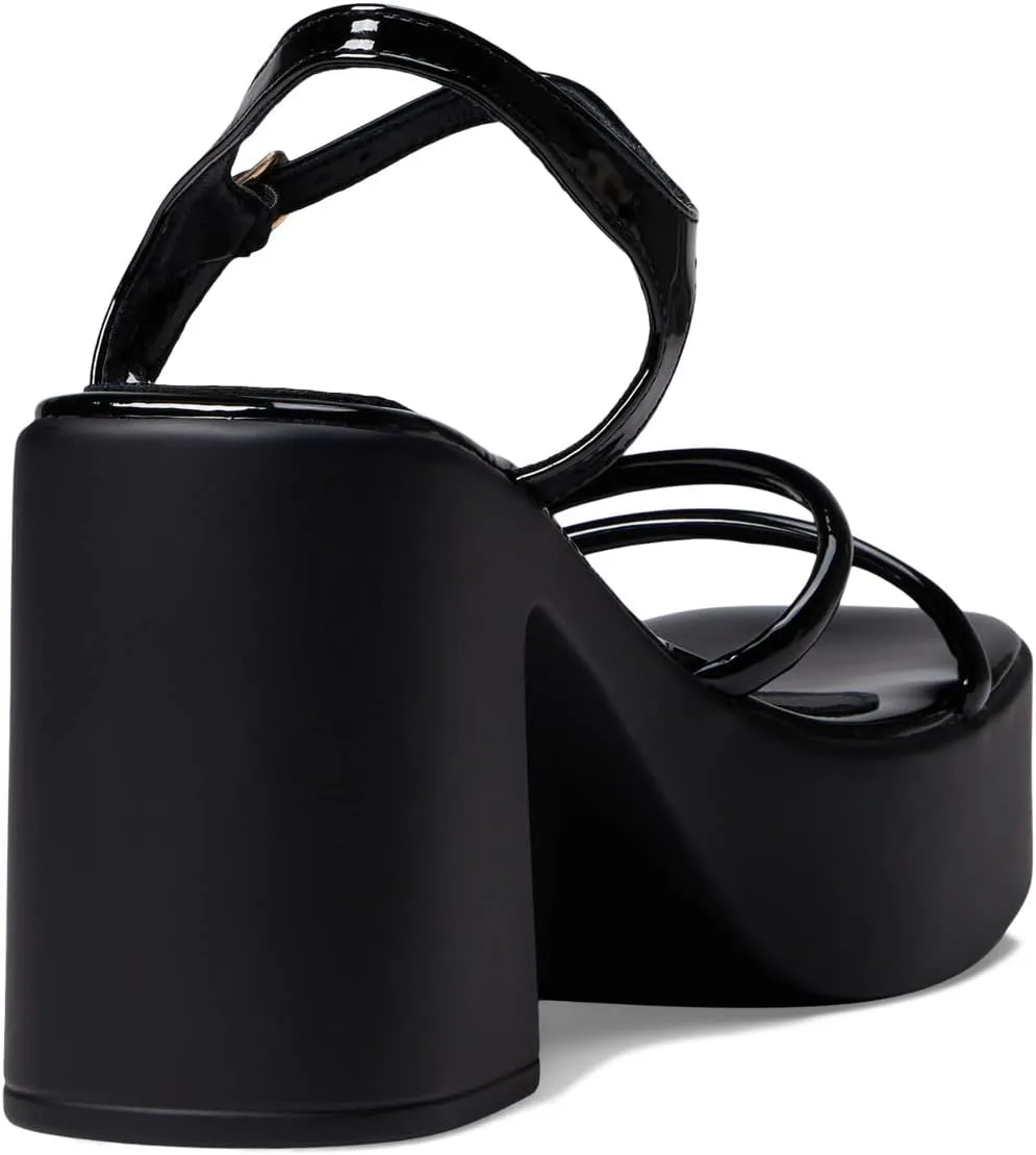 Avianna Chinese Laundry Sandals, Black Patent
