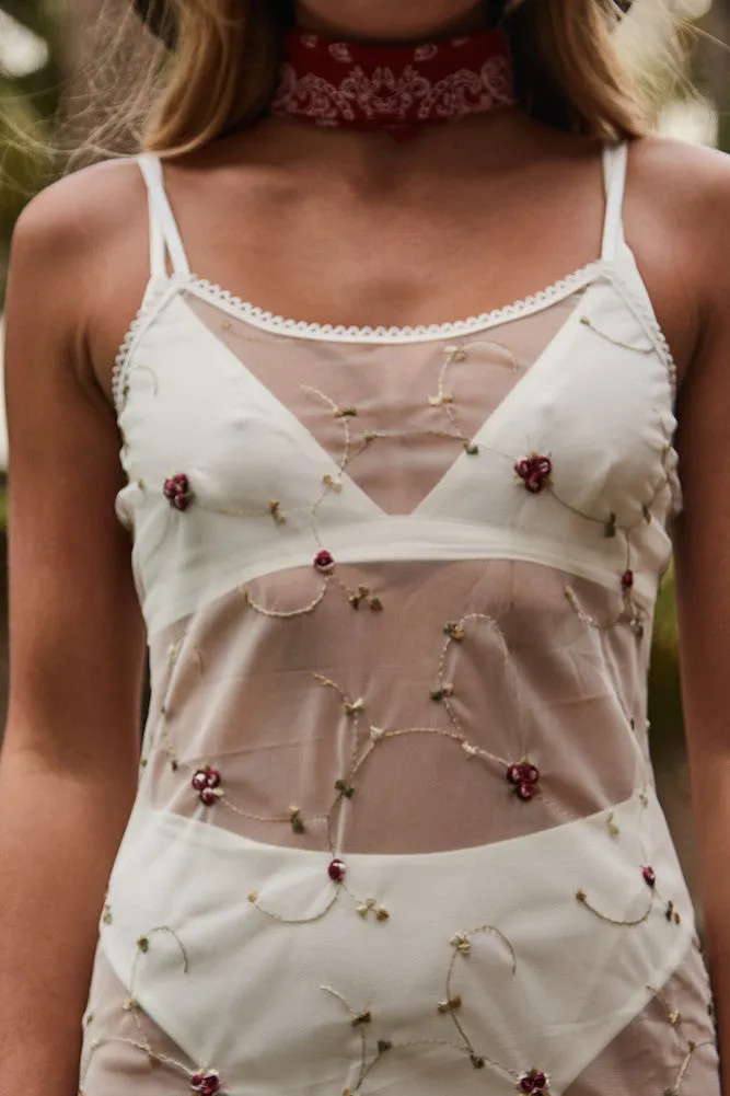 Ayurveda Dress White