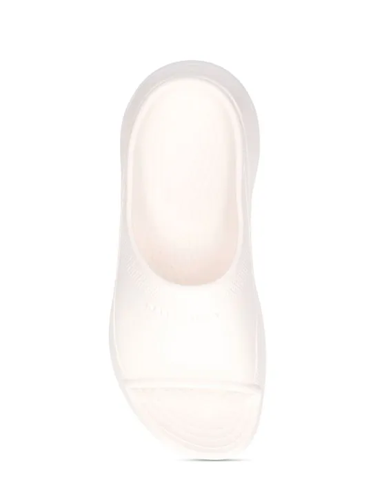 Balenciaga   85mm Rubber pool slide sandals 