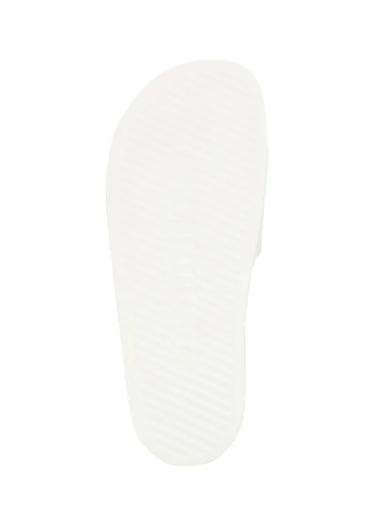 Balenciaga   Logo rubber pool slide sandals 