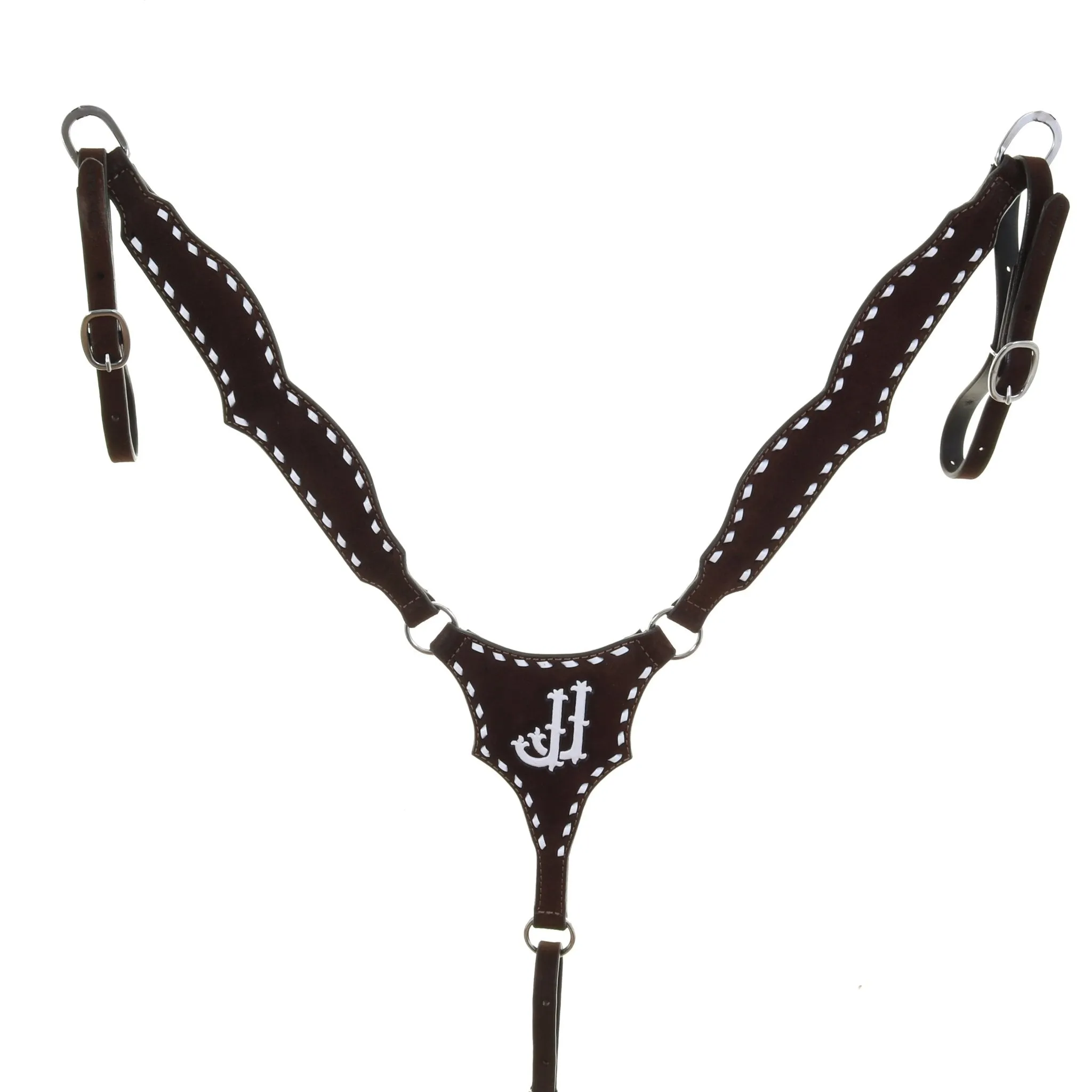 BC1135 - Brown Roughout Breast Collar
