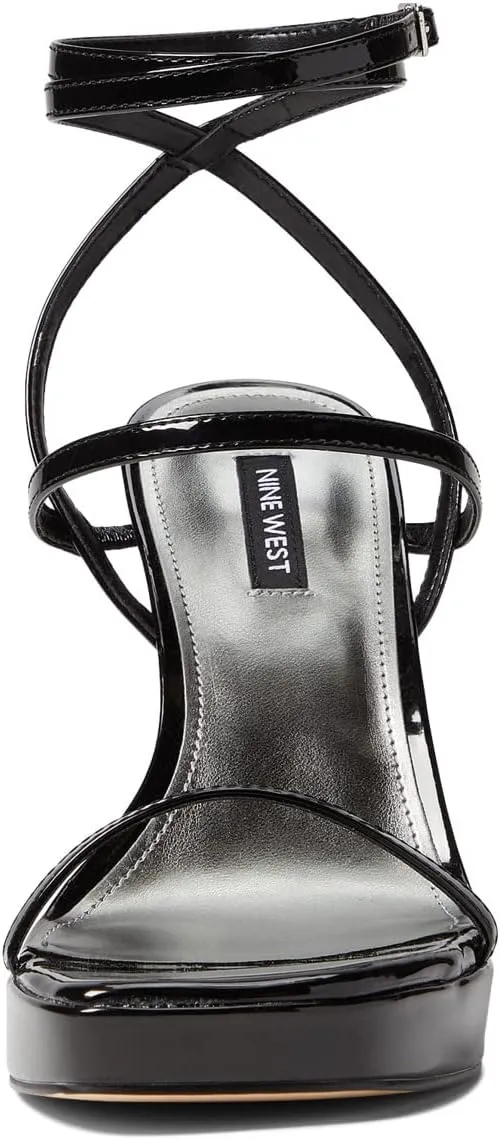 Benz 3 Nine West Sandals, Black Patent