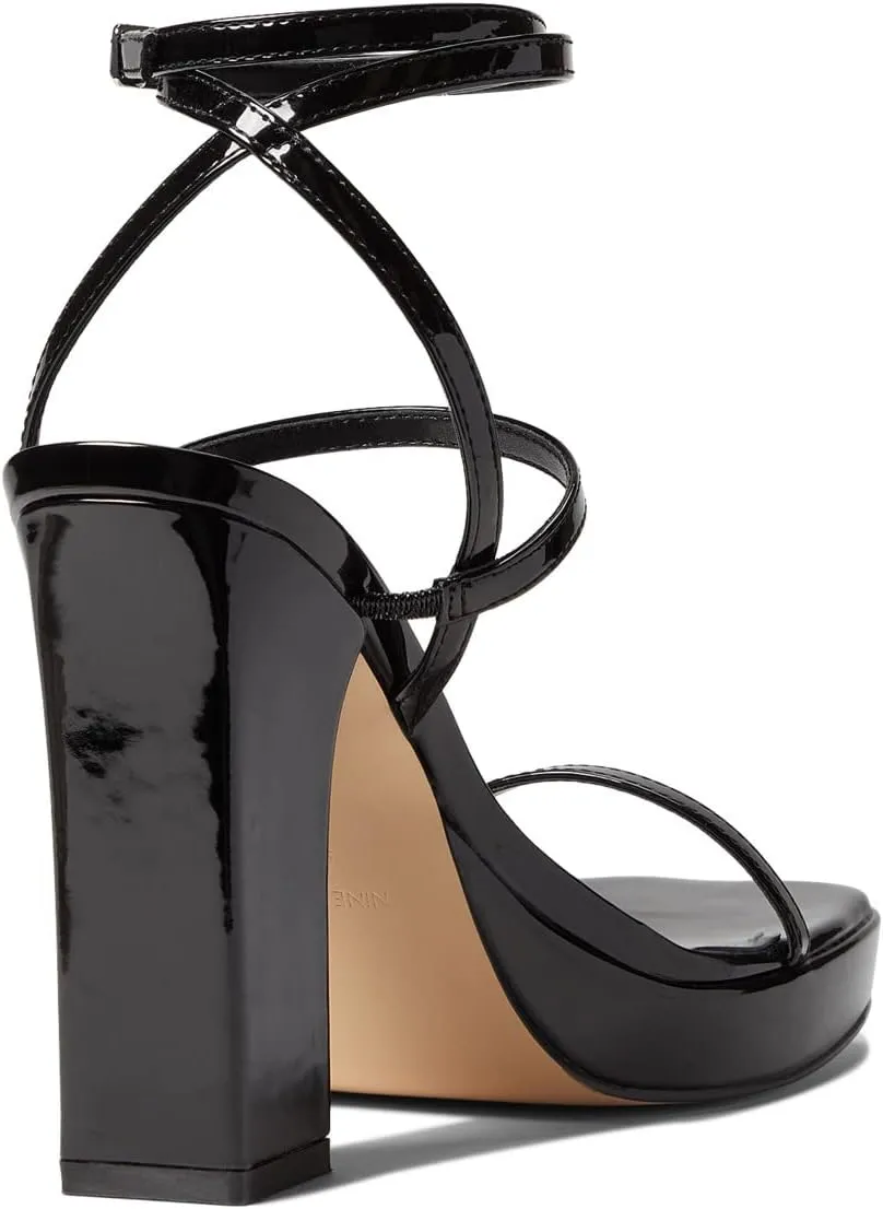 Benz 3 Nine West Sandals, Black Patent