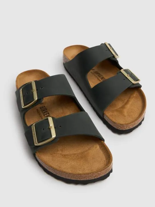 BIRKENSTOCK   Arizona oiled leather sandals 