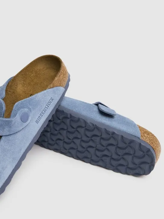BIRKENSTOCK   Boston suede sandals 