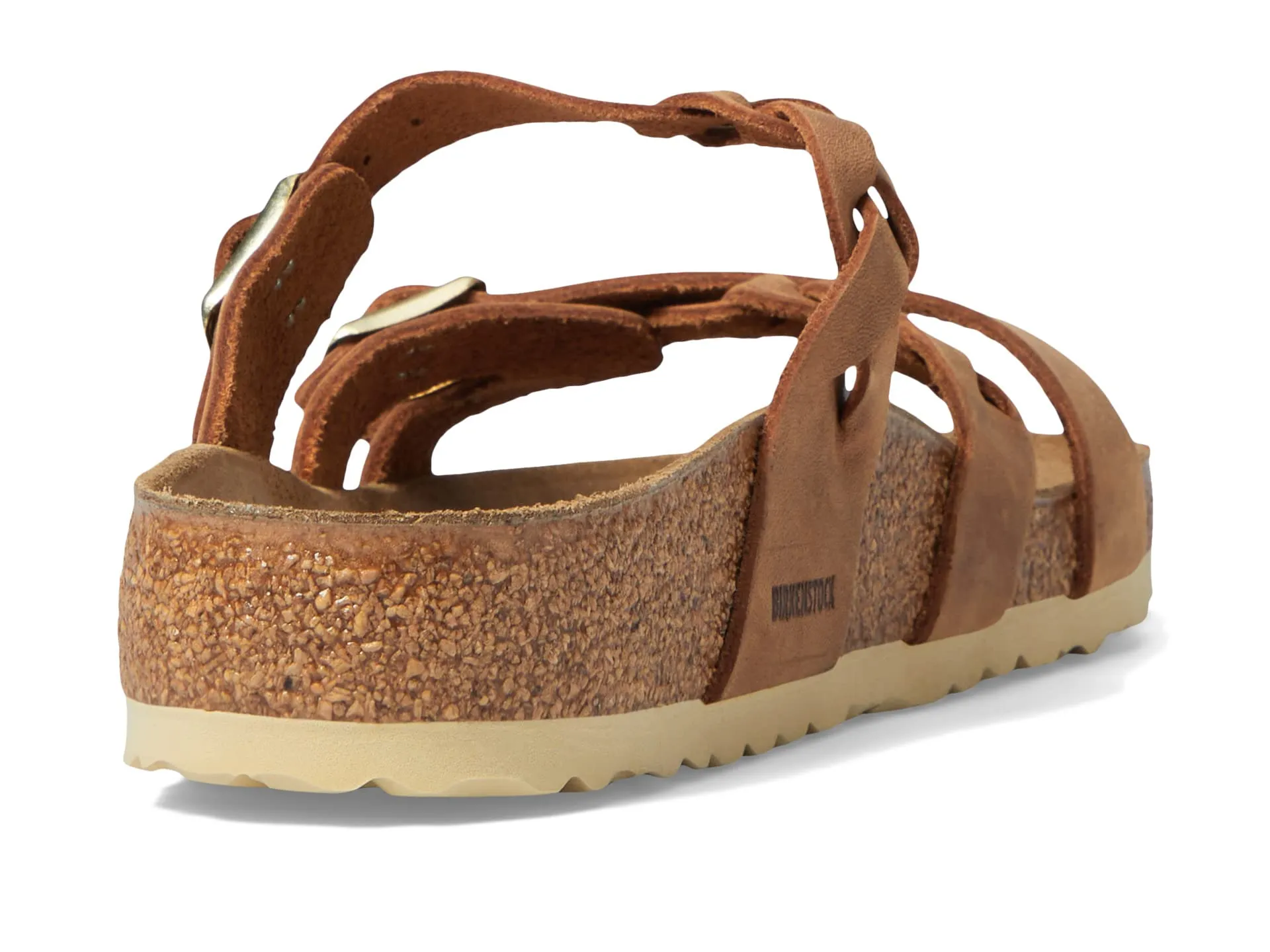 Birkenstock Franca Braid Sandals - Oiled Leather