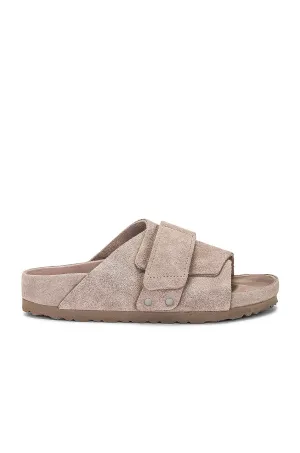 Birkenstock Kyoto Exquisite Sandals in Gray Taupe