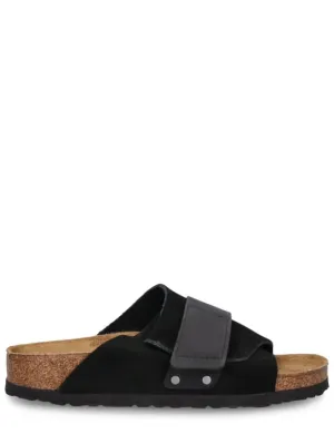 BIRKENSTOCK   Kyoto suede sandals 