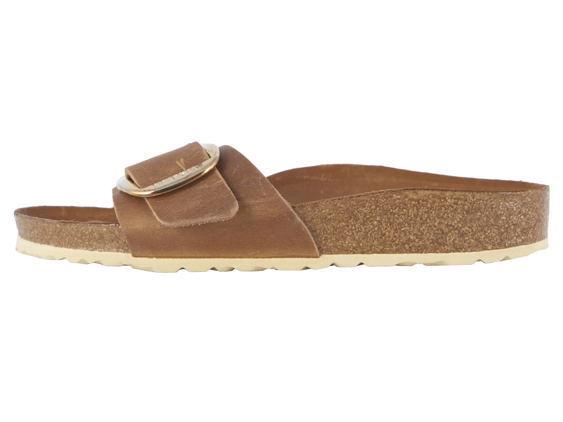 Birkenstock Madrid Big Buckle Sandals - Oiled Leather