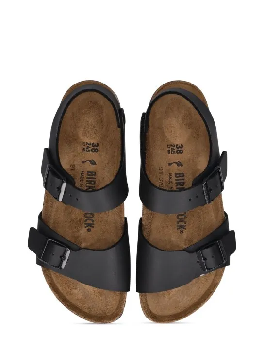 BIRKENSTOCK   New York faux leather sandals 