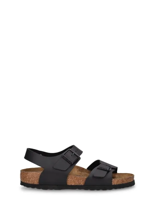 BIRKENSTOCK   New York faux leather sandals 