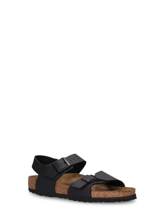 BIRKENSTOCK   New York faux leather sandals 