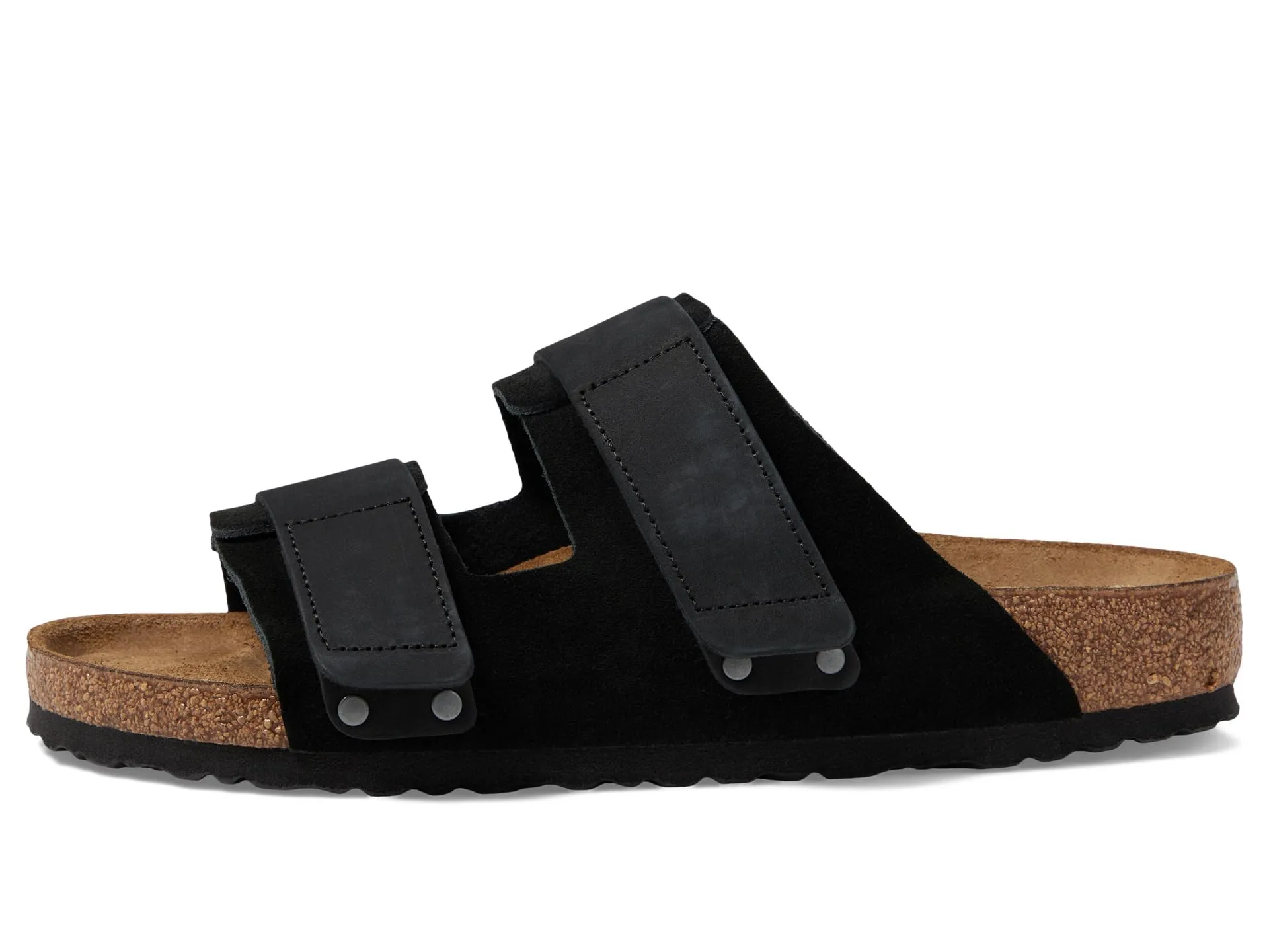 Birkenstock Uji Sandals - Nubuck/Suede (Unisex), black