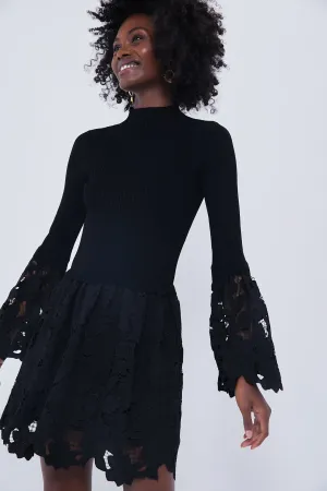Black Matilde Mini Dress