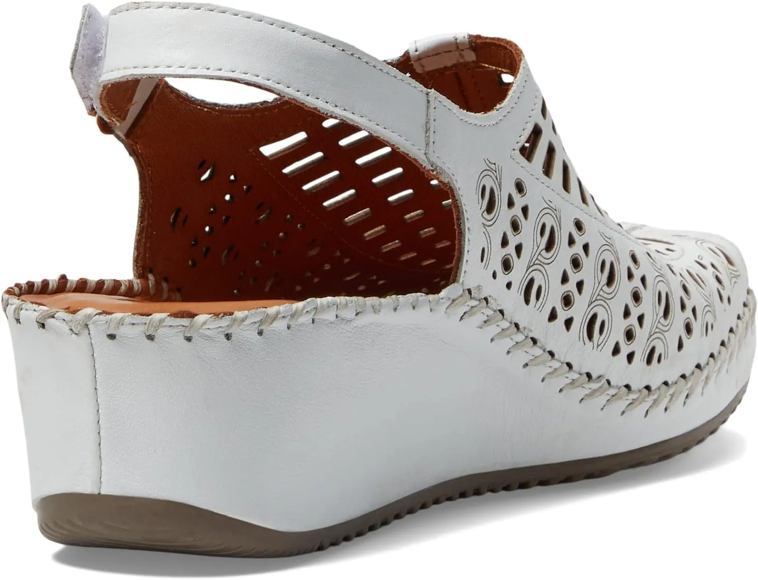 Bohemianish Spring Step sandals, white