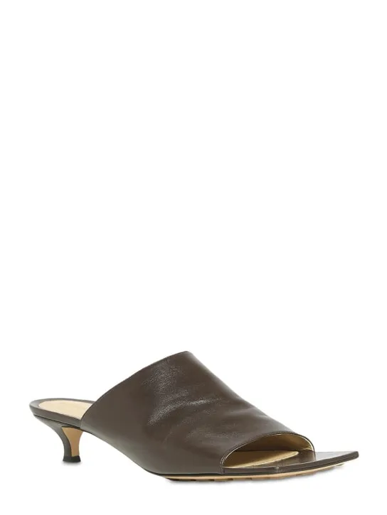 Bottega Veneta   40mm Mule leather sandals 