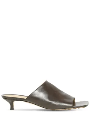 Bottega Veneta   40mm Mule leather sandals 