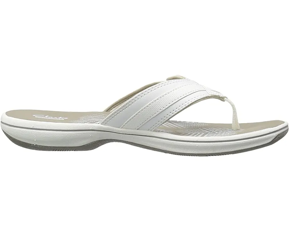 Breeze Sea Clarks sandals, white