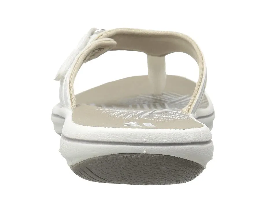 Breeze Sea Clarks sandals, white