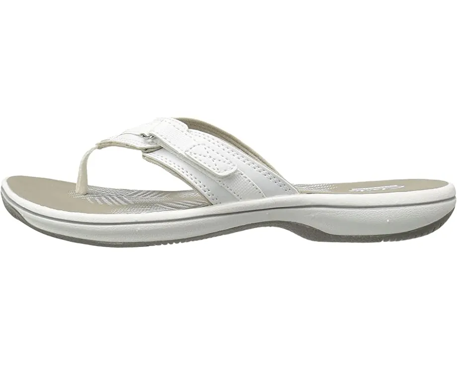 Breeze Sea Clarks sandals, white