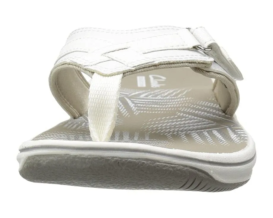 Breeze Sea Clarks sandals, white