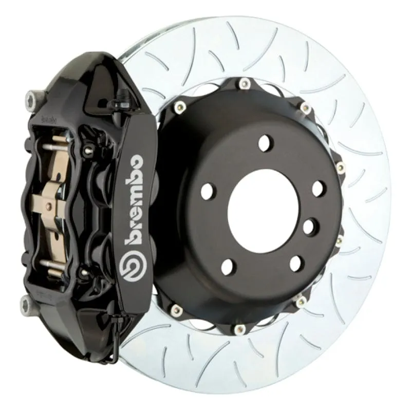 Brembo 20  Gladiator Rear GT BBK 4 Piston Cast 380x28 2pc Rotor Slotted Type-3-Black