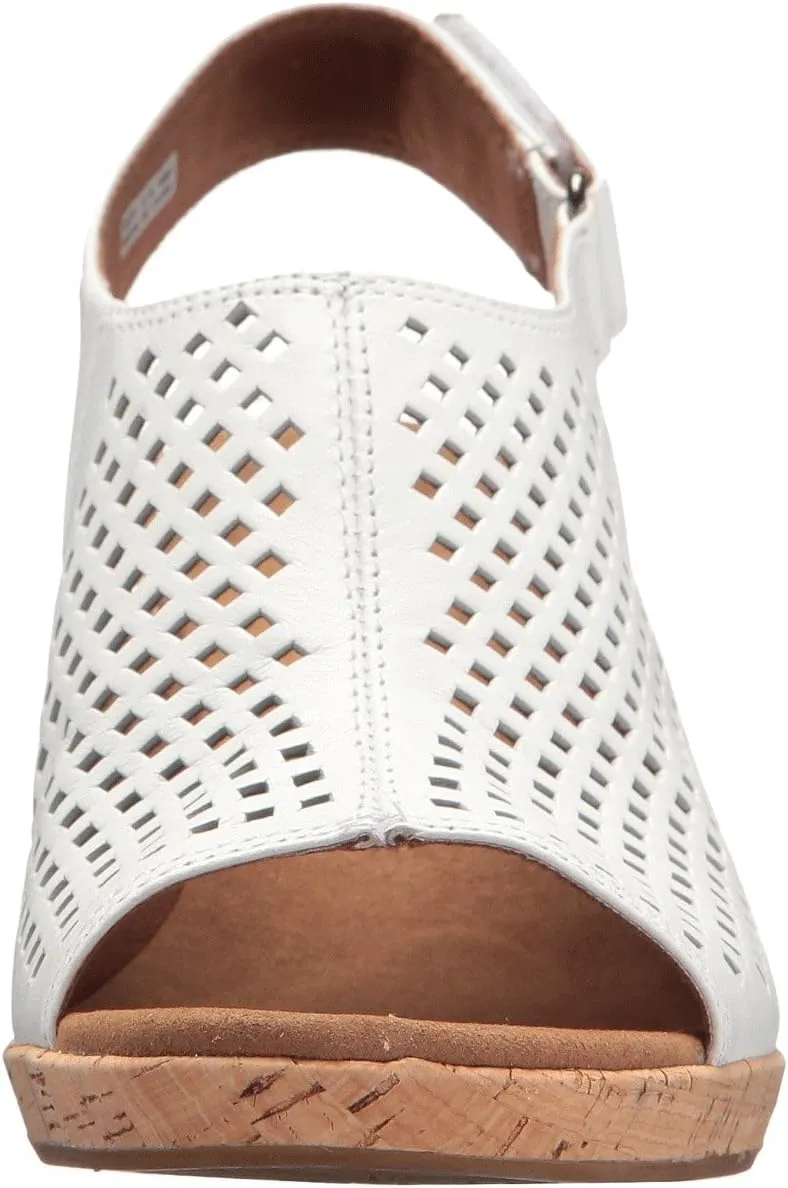 Briah Perf Sling Rockport sandals, white