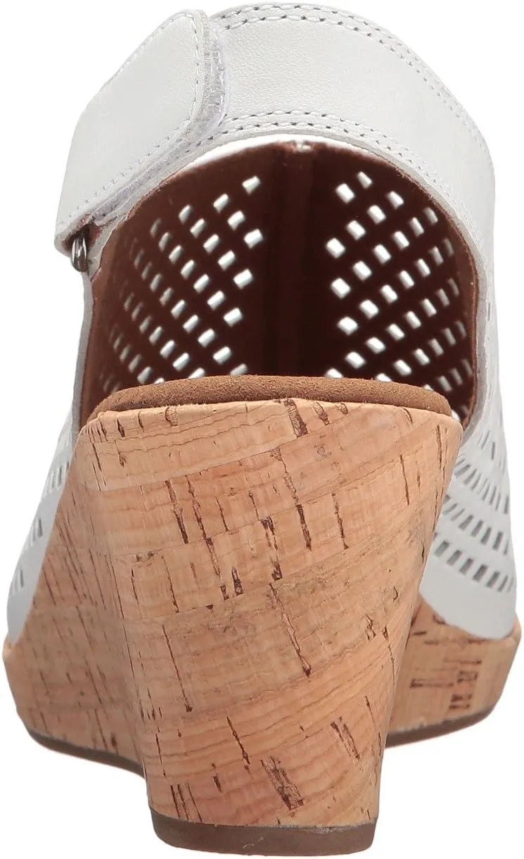Briah Perf Sling Rockport sandals, white