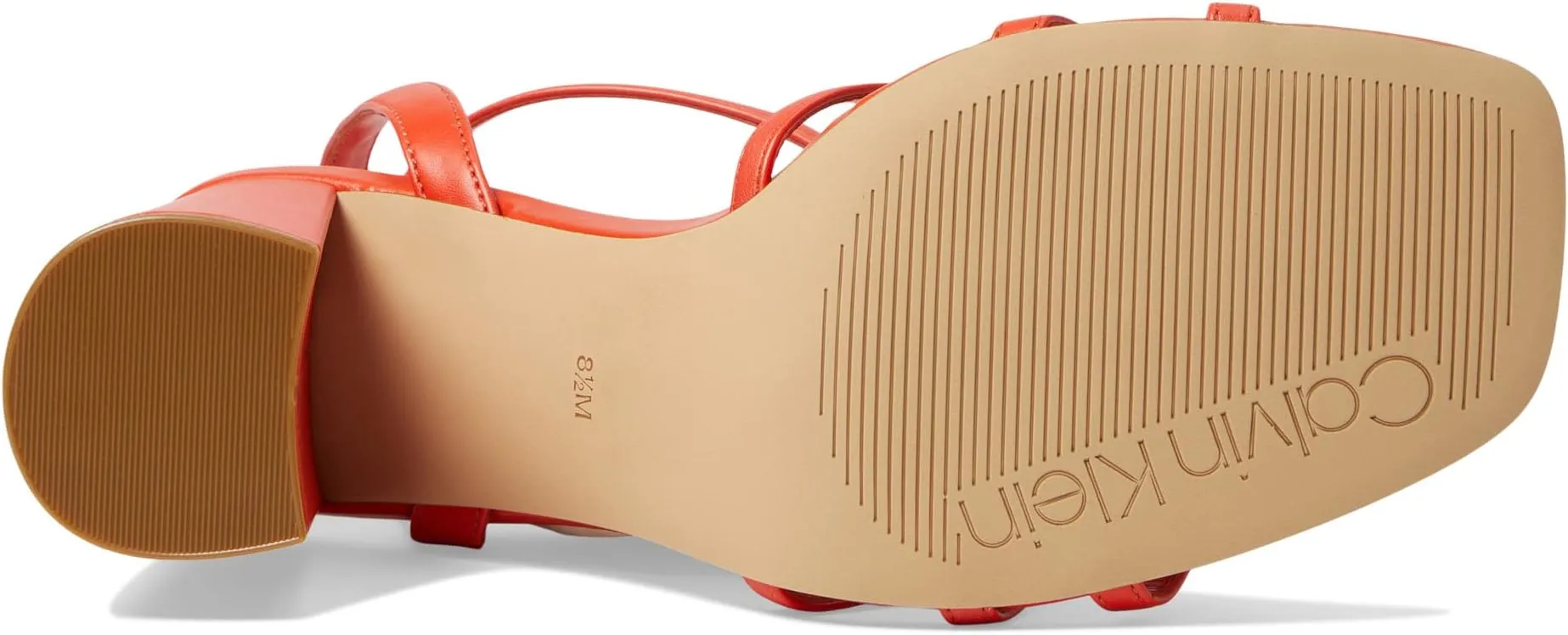 Calvin Klein Qalat sandals, orange