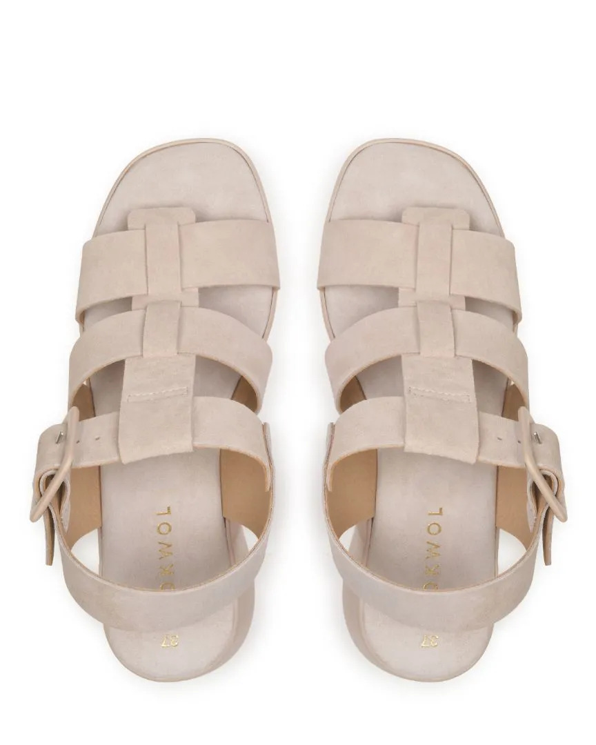 Camila Nude Suede
