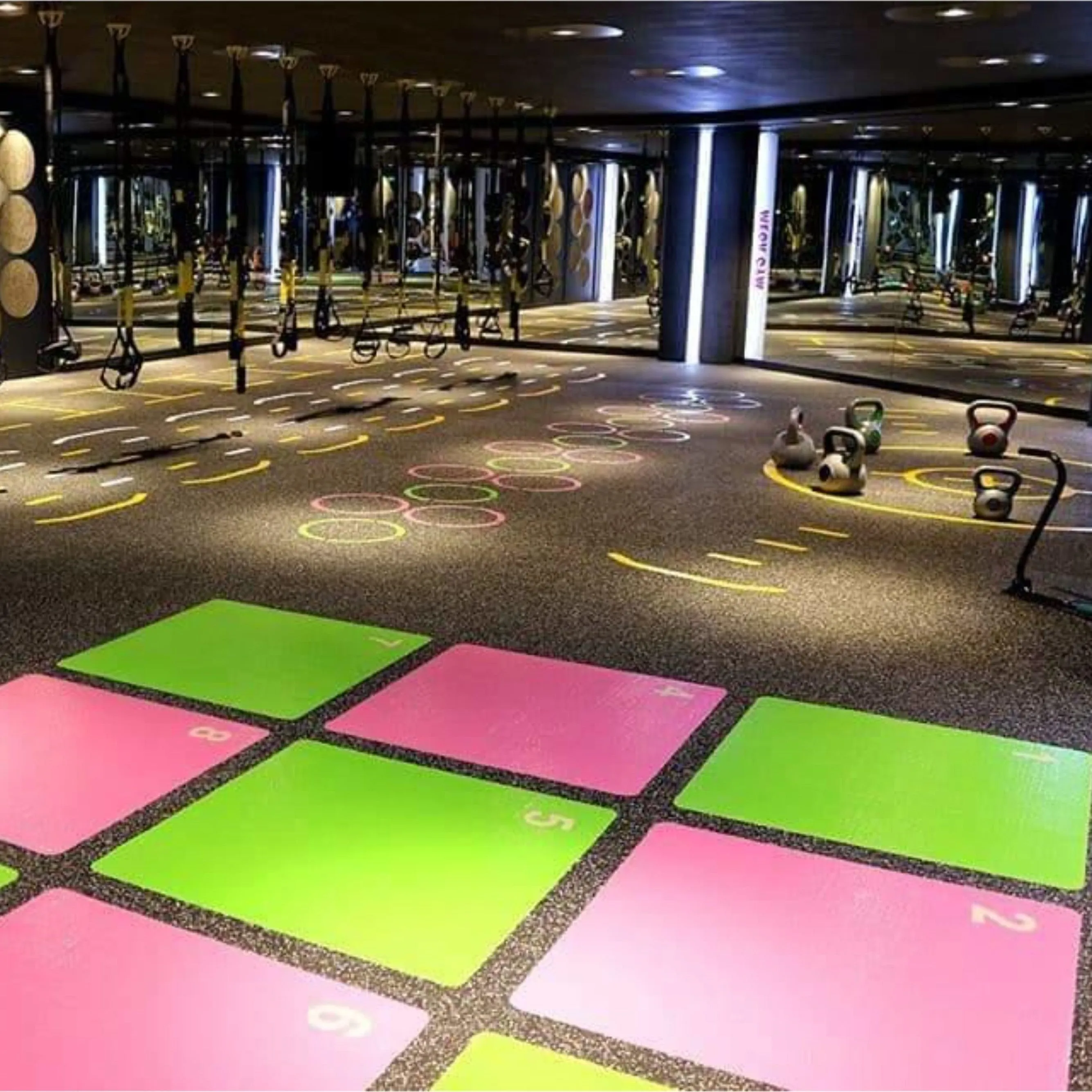 Cannons UK Smirna Series Gym Flooring Rolls 10mm