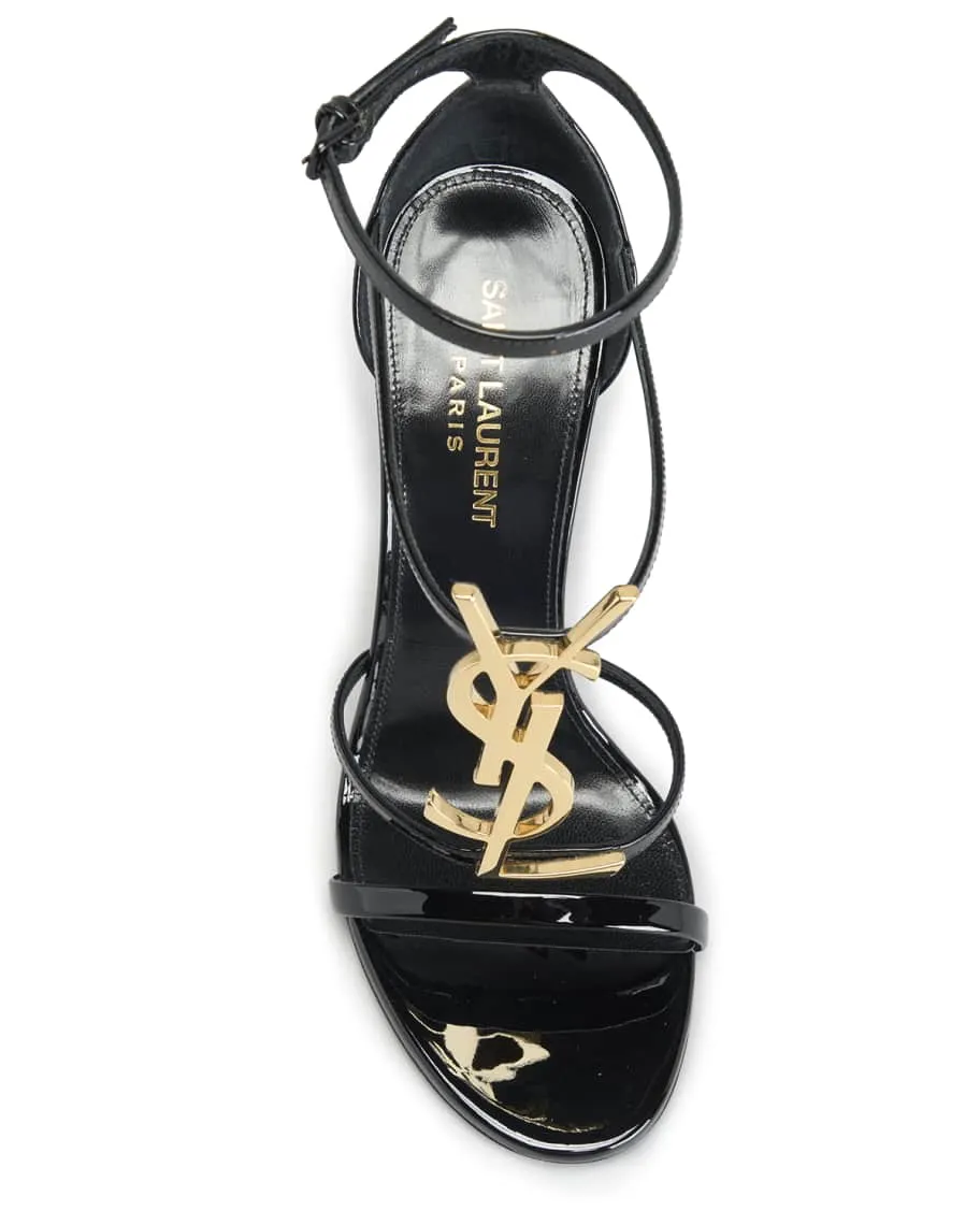 Cassandra YSL Medallion Sandals Saint Laurent